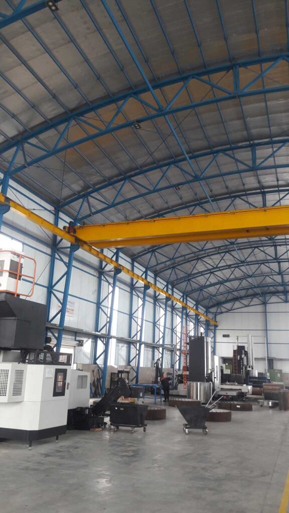 سوله سالن انبارش و سردخانه شرکت مزمز