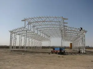 هزینه ساخت سوله خرپایی