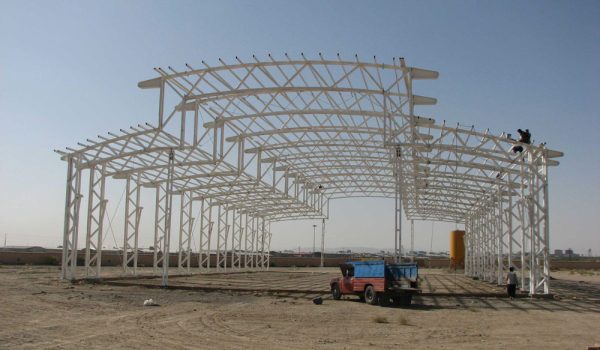 هزینه ساخت سوله خرپایی